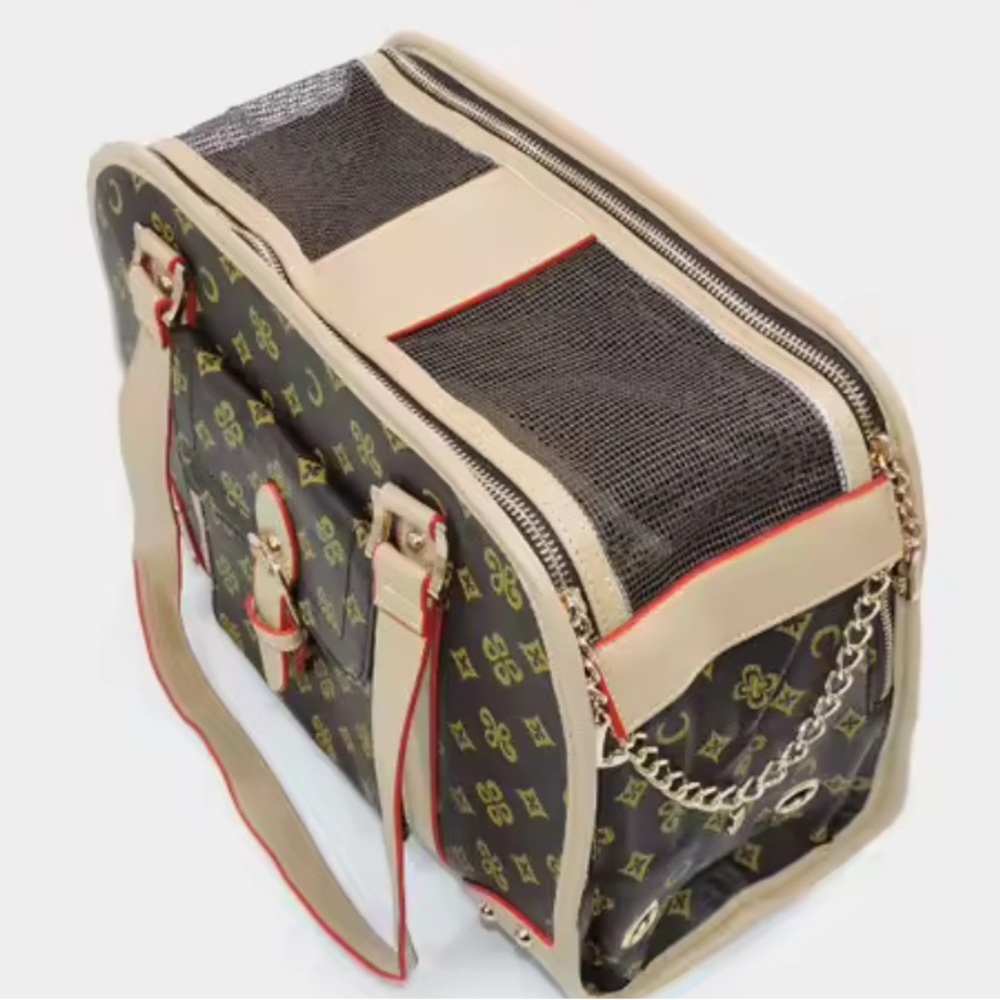 Genuine leather NEW  Pet carrier. For Dogs & Cats - Picture 6 of 6